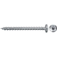 fischer Spanplattenschraube PowerFast II 4,5x40 Pan Head TX VG 200 Stück, Vollgewinde, verzinkt