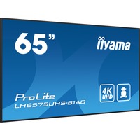 iiyama ProLight LH6575UHS-B1AG, Public Display schwarz (matt), UltraHD/4K, IPS, Lautsprecher, SDM-Slot