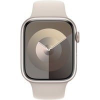 Apple Watch Series 9, Smartwatch Polarstern, Aluminium, 45 mm, Sportarmband