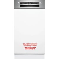 Bosch SPI4HMS49E Serie 4, Spülmaschine edelstahl (gebürstet), 45 cm, Home Connect