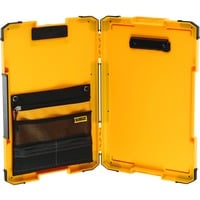 DEWALT TSTAK Clipboard, Unterlage gelb/schwarz, mit 180° LED Licht