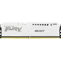 Kingston FURY DIMM 32 GB DDR5-5600 , Arbeitsspeicher weiß, KF556C36BWE-32, FURY Beast, AMD EXPO