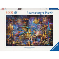 Ravensburger Puzzle - Drachenbibliothek 3000 Teile