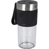 WMF KÜCHENminis Mix on the go, Standmixer schwarz, 1.200 mAh Akku, Behälter 0,3 Liter
