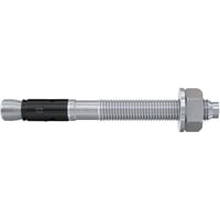 fischer Bolzenanker FAZ II Plus 16/25, Dübel edelstahl, 10 Stück, verzinkt