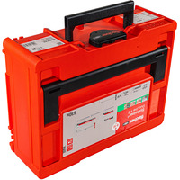 fischer DuoLine + Schraube Systainer M137 , Dübel hellgrau/rot, 630-teilig