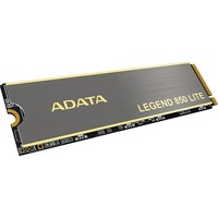ADATA LEGEND 850 LITE 500GB, SSD dunkelgrau/gold, PCIe 4.0 x4, NVMe 1.4, M.2 2280