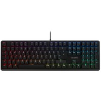 CHERRY G80-3000N RGB, Tastatur schwarz, DE-Layout, Cherry MX Silent Red