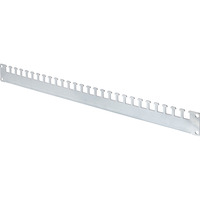 Digitus Kabelabfangschiene 19" für Unique & Dynamic, Kabelführung silber, für 600mm tiefe Netzwerkschränke der Unique- und Dynamic Serie