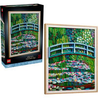 LEGO 31220 Art Claude Monet - Brücke über einen Seerosenteich, Konstruktionsspielzeug 
