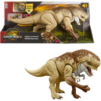 Mattel Jurassic World: Die Wiedergeburt - Distortus Rex, Spielfigur