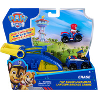 Spin Master Paw Patrol - Pup Squad Launcher Set mit zwei Mini-Fahrzeugen, Spielfahrzeug sortierter Artikel
