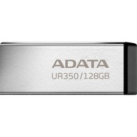 ADATA UR350 128 GB, USB-Stick nickel/schwarz, USB-A 3.2 Gen 1 (5 Gbit/s)