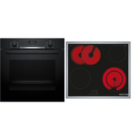 Bosch HBD631CS62 Serie 6, Backofen-Set schwarz/silber