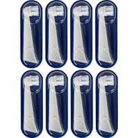 Braun Oral-B iO Sanfte Reinigung 8er, Aufsteckbürste weiß, Für empfindliche Bereiche und gesünderes Zahnfleisch