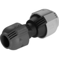 GARDENA Sprinklersystem Verbinder-Stück mit Reduzierung 32mm > 25mm, Verbindung grau/schwarz