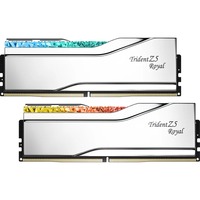 G.Skill DIMM 64 GB DDR5-6000, Arbeitsspeicher silber, F5-6000J2836G32GX2-TR5S, Trident Z5 Royal, INTEL XMP