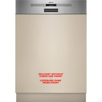 Neff S245ECS15E N50, Spülmaschine edelstahl (gebürstet), 60 cm, Home Connect, XXL
