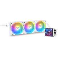 Thermaltake MAGFloe 420 Ultra ARGB Sync AIO Liquid Cooler, Wasserkühlung weiß, Snow Edition
