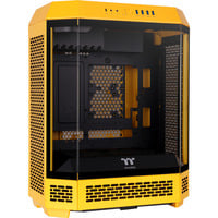 Thermaltake The Tower 600 , Tower-Gehäuse dunkelgelb, Tempered Glass x 3