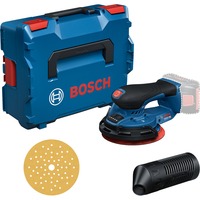 Bosch Professional Akku-Exzenterschleifer GEX 18V-150-3 Professional solo, 18Volt blau, ohne Akku und Ladegerät, in L-BOXX