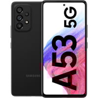 SAMSUNG Galaxy A53 5G 128GB Generalüberholt, Handy Awesome Black, Android, Dual-SIM, 6 GB
