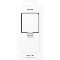 Samsung Clear Ring Case, Schutzhülle transparent, Samsung Galaxy Z Flip7