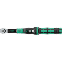Wera Drehmomentschlüssel mit Durchsteckvierkant Click-Torque Lock A 5 R/L schwarz/grün, Abtrieb 1/4", 2,5 bis 25Nm