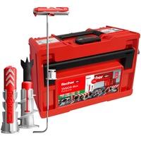 fischer Dübel DuoLine Tanos-Box M173 hellgrau/rot, 713-teilig