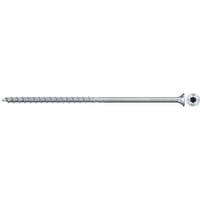fischer Spanplattenschraube PowerFast II 8,0x180 Senkkopf TX 50 Stück, mit Teilgewinde, verzinkt