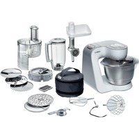 Bosch MUM54270DE Küchenmaschine weiß, 900 Watt, Serie 4