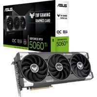 ASUS GeForce RTX 5060 Ti TUF GAMING OC 8GB, Grafikkarte DLSS 4, 3x DisplayPort, 1x HDMI 2.1