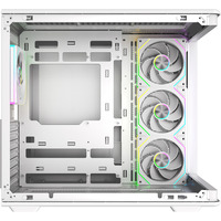Cooler Master Elite 600 ARGB , Tower-Gehäuse weiß, Tempered Glass x 2