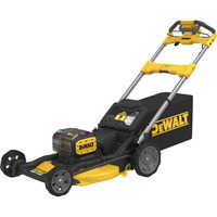 DEWALT Akku Rasenmäher DCMWSP156W2-QW, 18Volt gelb/schwarz, 2 x 18V XR 8,0Ah, Ladegerät, mit Radantrieb