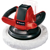 EINHELL Akku-Autopoliermaschine CE-CB 18/254 Li-Solo rot/schwarz, ohne Akku und Ladegerät