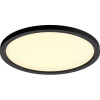 Philips HUE White Ambiance Aurelle runde Panelleuchte, LED-Leuchte schwarz, inkl. Dimmschalter