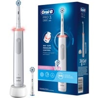 Braun Oral-B Pro 3 3000 Sensitive Clean, Elektrische Zahnbürste weiß