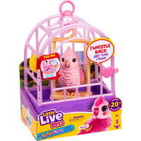 Moose Toys Little Live Pets - My Really Real Bird & Cage Rosie, Spielfigur 