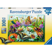 Ravensburger Kinderpuzzle - Wunderwelt der Insekten 100 Teile