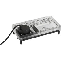 Alphacool Core Distro Plate 240 Links D5/DDC V2 , Verteiler mit D5 Apex Pumpe
