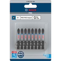 Bosch PRO Impact Control Schrauberbit-Satz PH2, 8-teilig 50mm