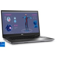 Dell Precision 7780-MXNW9, Notebook grau, Intel® Core™ i7-13850HX, NVIDIA RTX 2000, 16 GB DDR5, 512 GB (512 GB SSD), Windows 11 Pro 64-Bit