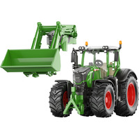 SIKU 3298 FARMER Fendt Set mit abnehmbarem Frontlader, Modellfahrzeug 