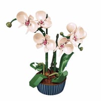 Sluban PLEYERID Weiße Orchidee 203 St., Konstruktionsspielzeug 
