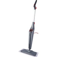 Vileda Dampfreiniger Steam Plus Plus XXL schwarz/rot, inkl. 2 Ersatzbezügen