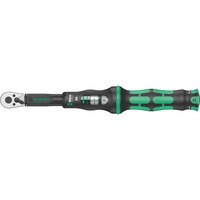 Wera Drehmomentschlüssel mit Umschaltknarre Click-Torque A 6 schwarz/grün, Abtrieb 1/4" für Bits