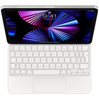 Apple Magic Keyboard für 11" iPad Pro (3. Generation) und iPad Air (4. Generation), Tastatur weiß, UK-Layout, Scissor-Switch