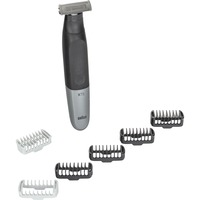 Braun Series XT5200 Face + Body + Travel, Bartschneider schwarz/silber