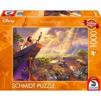 Schmidt Spiele Thomas Kinkade Studios: Disney Dreams Collection - König der Löwen, Puzzle 1000 Teile