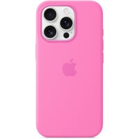 Apple Silikon Case mit MagSafe, Handyhülle pink, iPhone 16 Pro